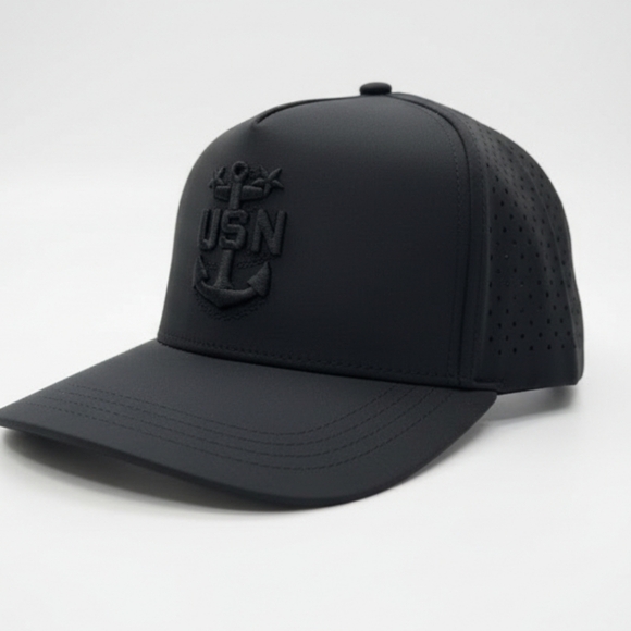 Other - Black on Black USN CPO hat. Available in CPO, SCPO, MCPO
